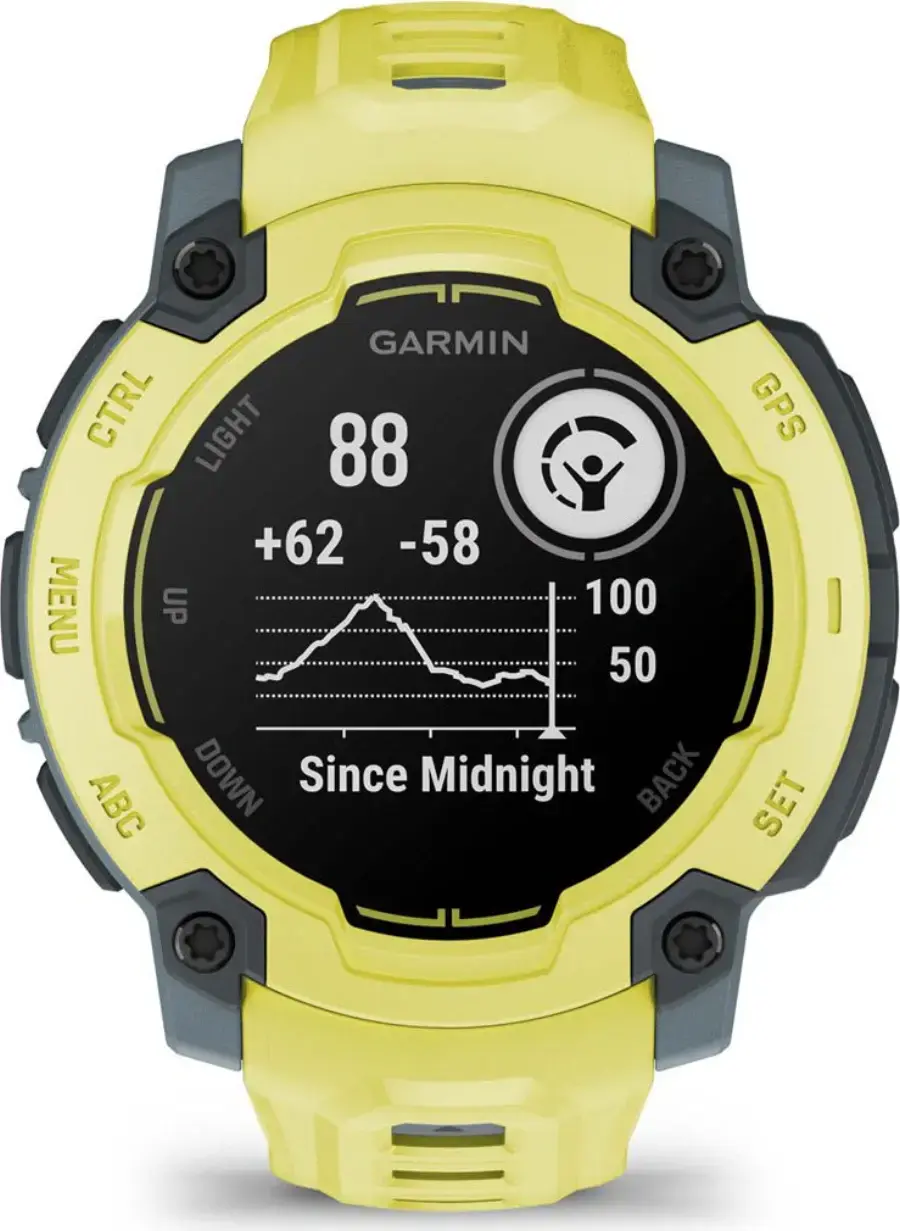 Смарт-годинник Garmin Instinct E 45mm Electric Lime with Electric Lime Ban (010-02933-01)