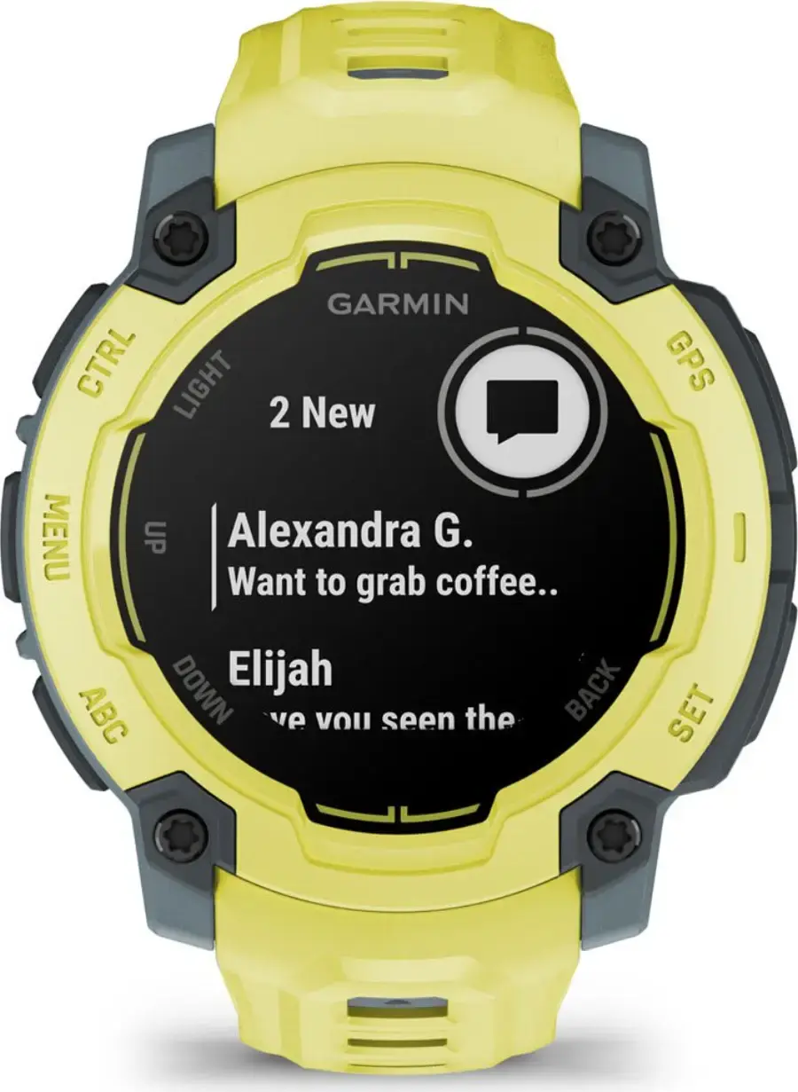 Смарт-годинник Garmin Instinct E 45mm Electric Lime with Electric Lime Ban (010-02933-01)