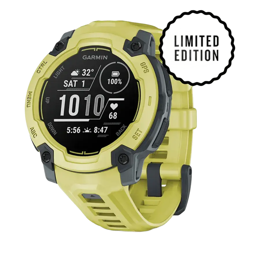 Смарт-годинник Garmin Instinct E 45mm Electric Lime with Electric Lime Ban (010-02933-01)