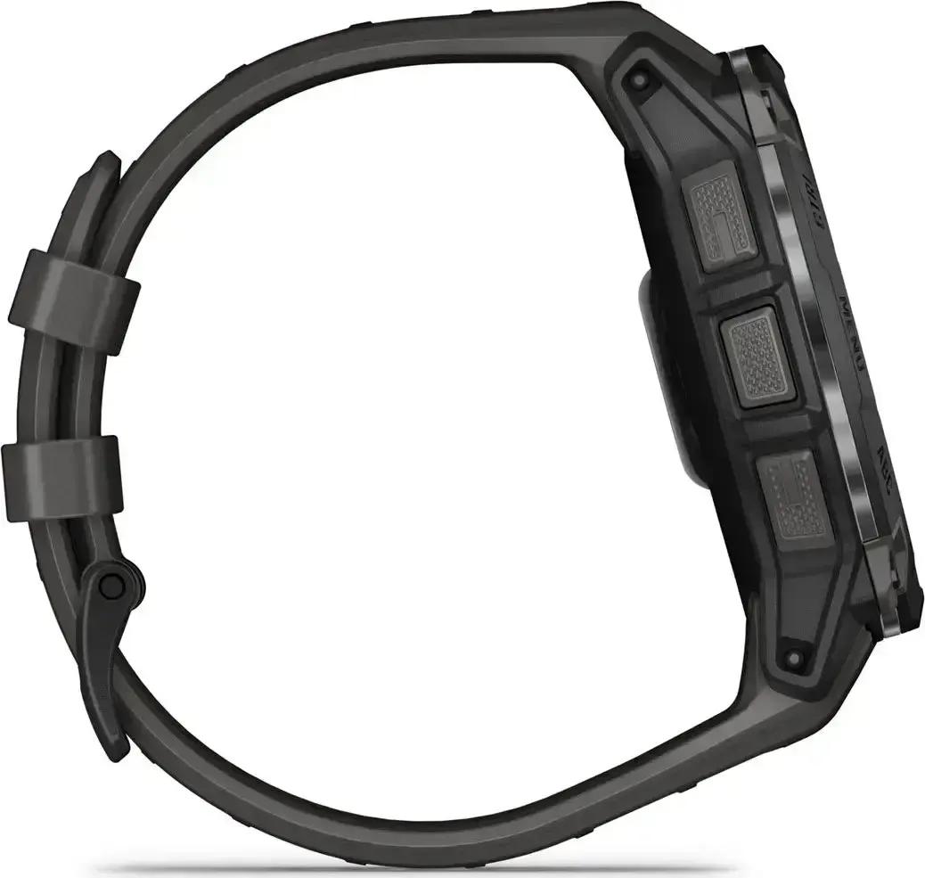 Смарт-часы Garmin Instinct 3 50mm AMOLED Black with Charcoal Band (010-03020-00)