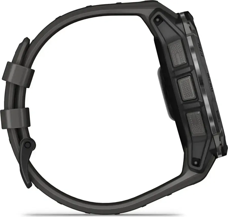 Смарт-годинник Garmin Instinct 3 50mm AMOLED Black with Charcoal Band (010-03020-00)