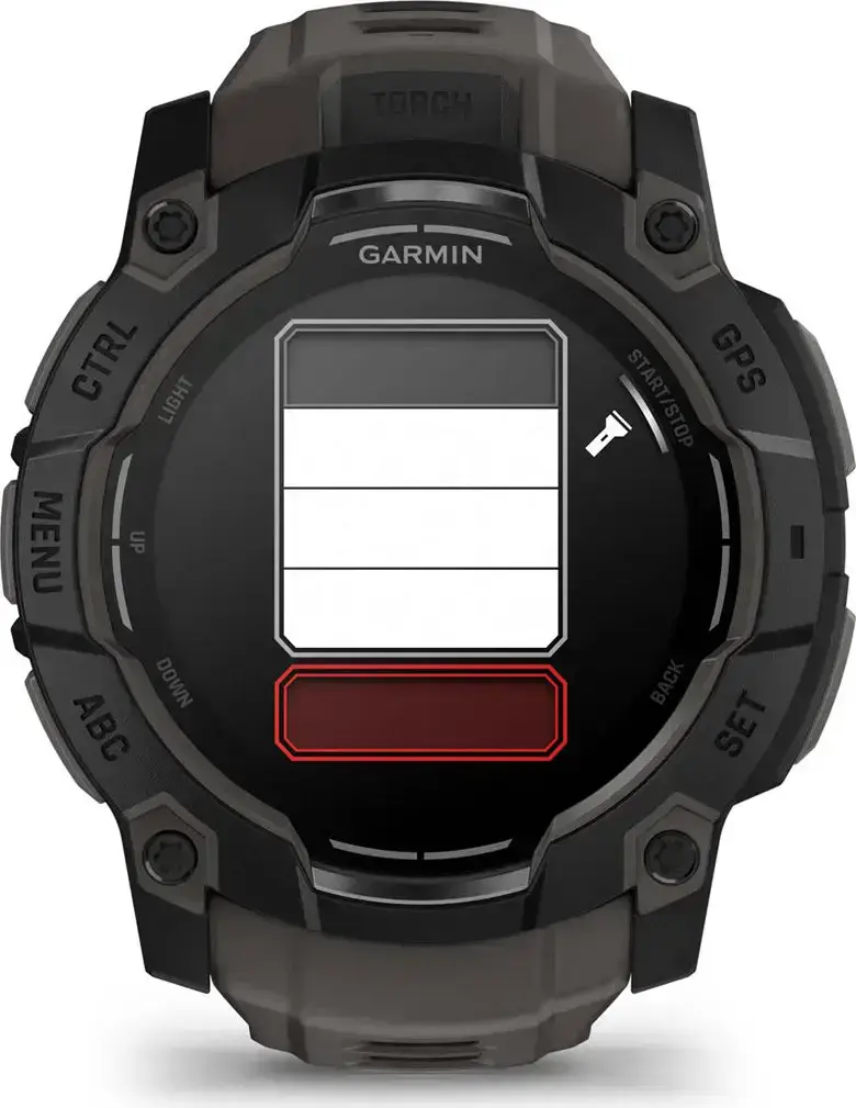 Смарт-часы Garmin Instinct 3 50mm AMOLED Black with Charcoal Band (010-03020-00)