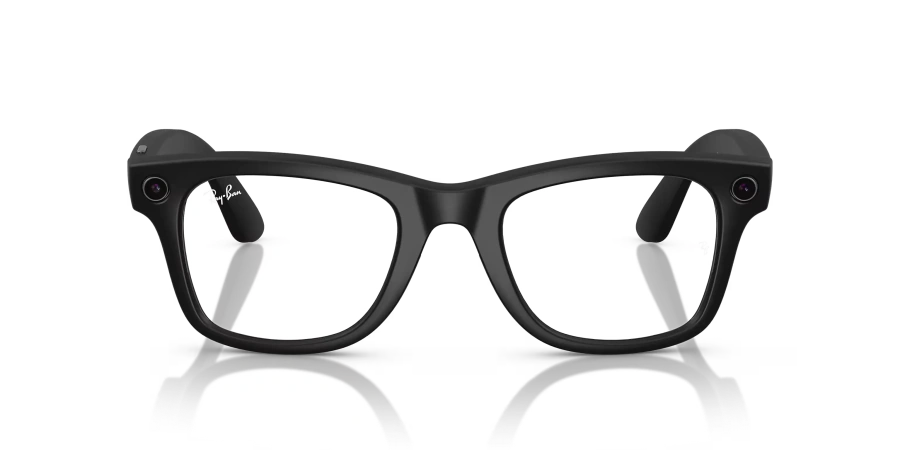 Смарт-очки Ray-Ban | Meta Wayfarer Standard - Matte Black / Clear to Sapphire Transitions (RW4006 601S1M F3 50-22)