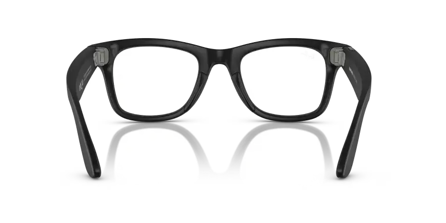 Смарт-окуляри Ray-Ban | Meta Wayfarer Standard - Shiny Black / Clear to Graphite Green Transitions (RW4006 601/SB50 50-22)