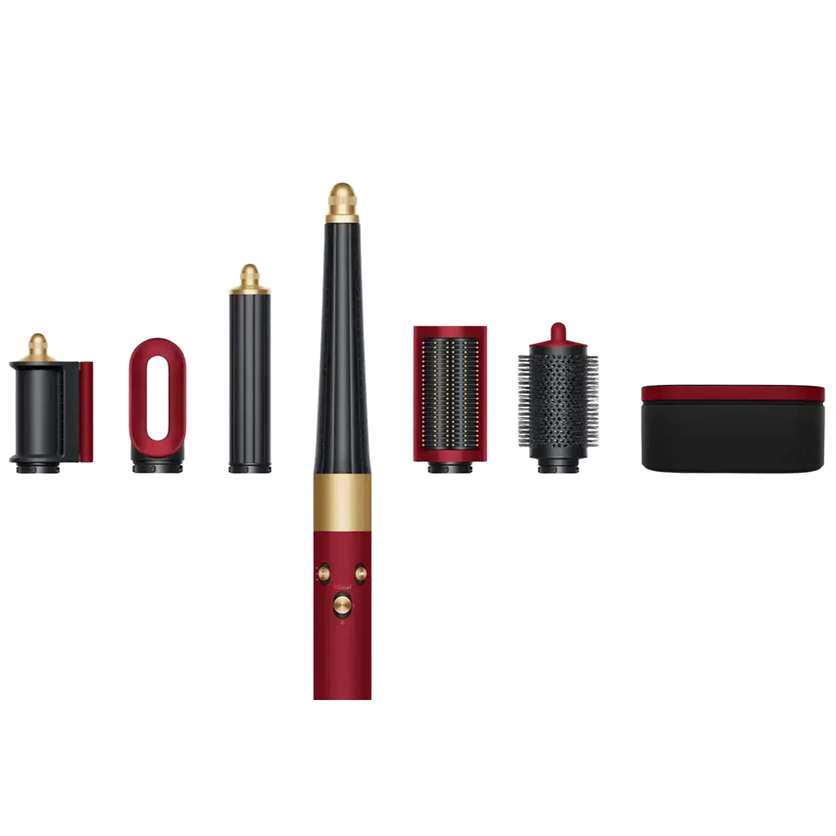 Стайлер для прямого та хвилястого волосся Dyson Airwrap i.d. Multi-Styler and Dryer Straight to Wavy - Red Velvet/Gold (596926-01) EU