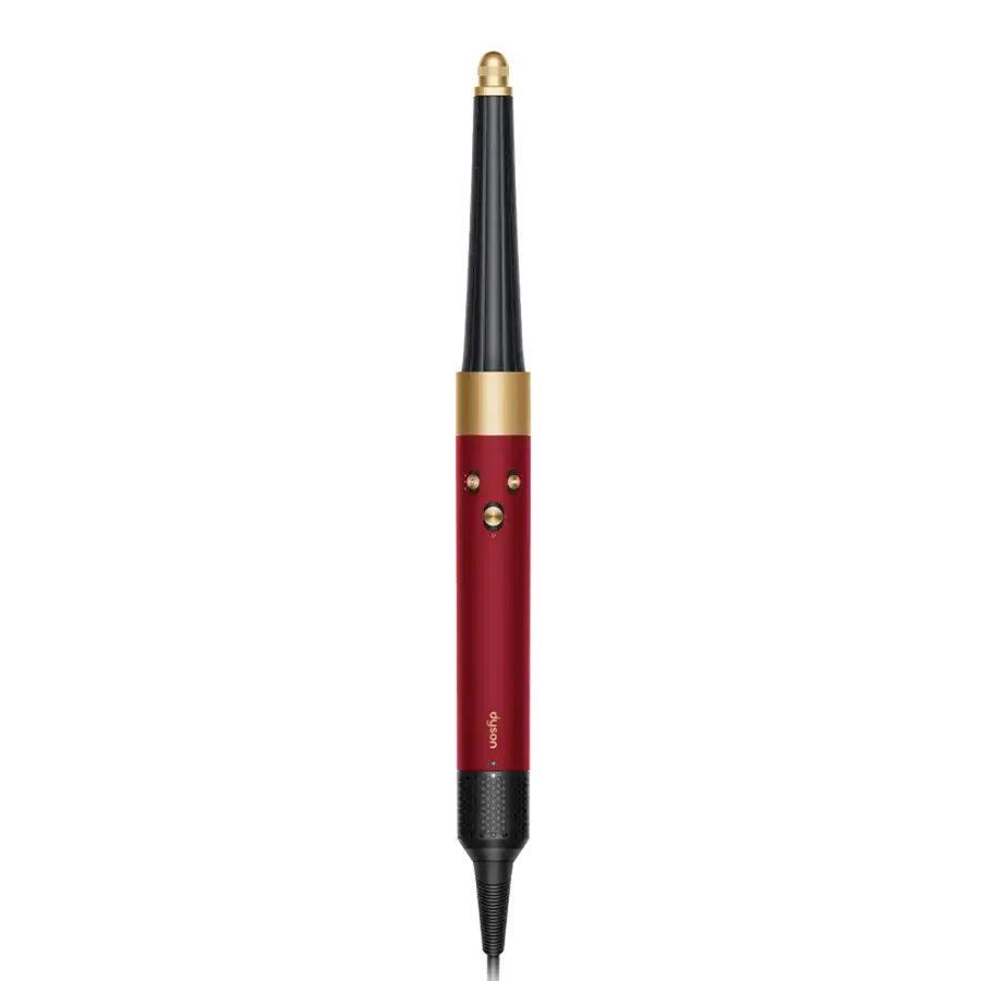 Стайлер для прямых и волнистых волос Dyson Airwrap i.d. Multi-Styler and Dryer Straight to Wavy - Red Velvet/Gold (596926-01) EU