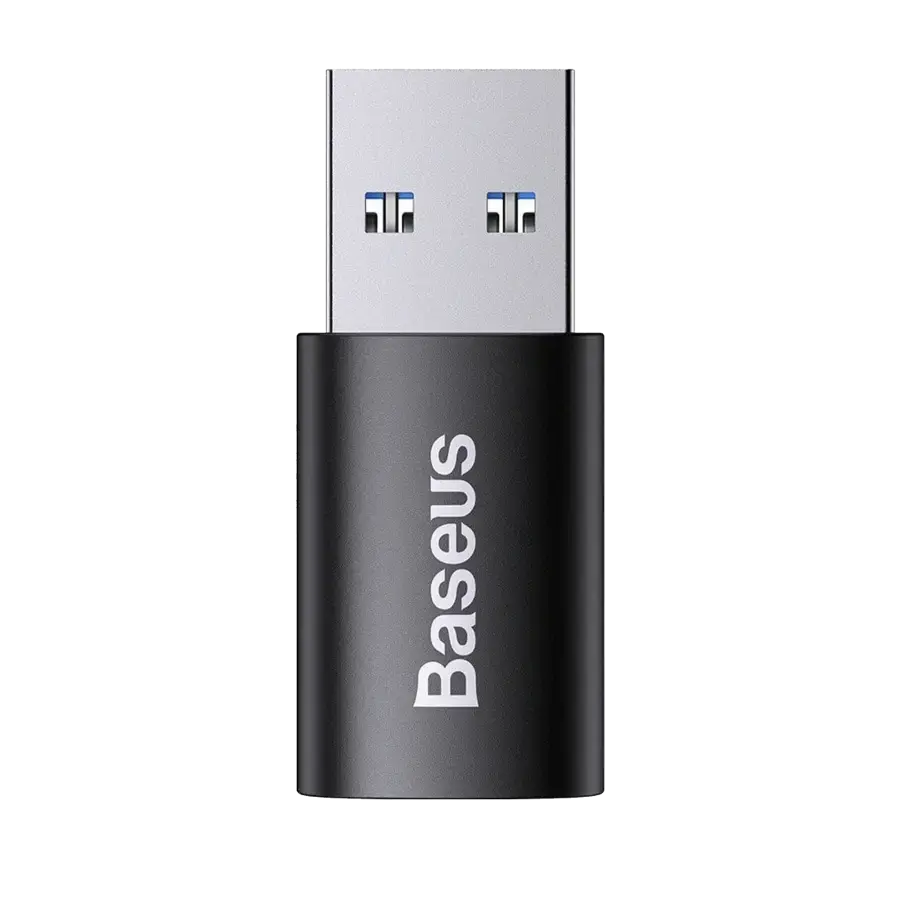 Адаптер Baseus Ingenuity Series Mini OTG Adaptor USB 3.1 to Type-C - Black (ZJJQ000101)