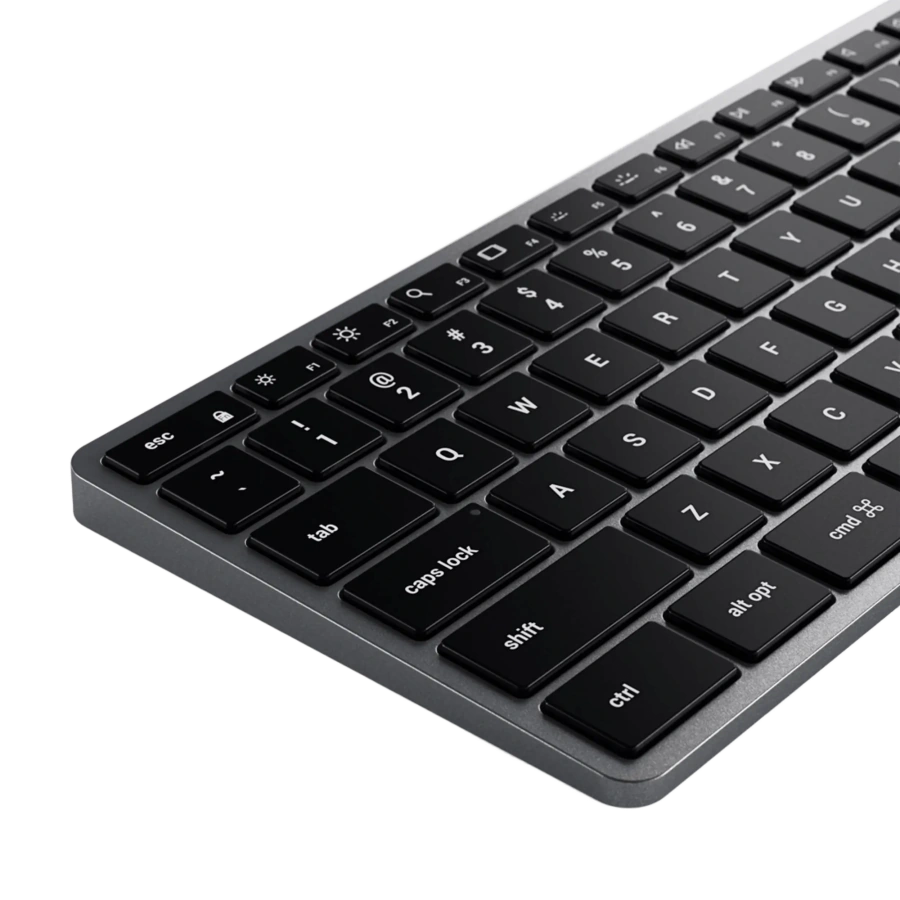 Бездротова клавіатура з підсвіткою Satechi X3 Slim Mechanical Backlit Bluetooth Keyboard - Space Gray (ST-BTSX3M)