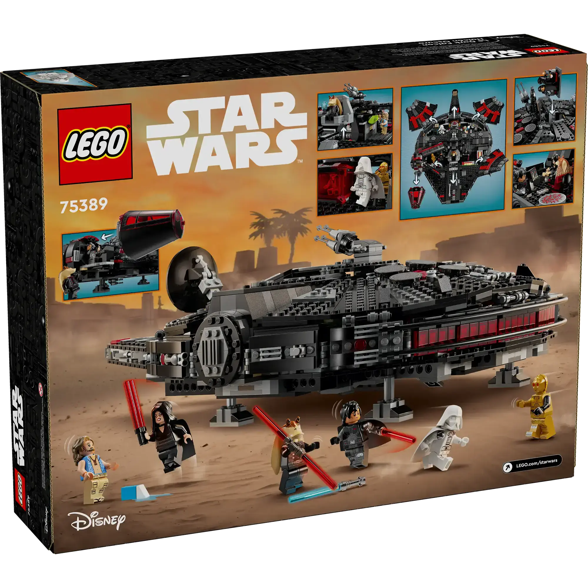 Блочный конструктор LEGO Star Wars Темный сокол (75389)