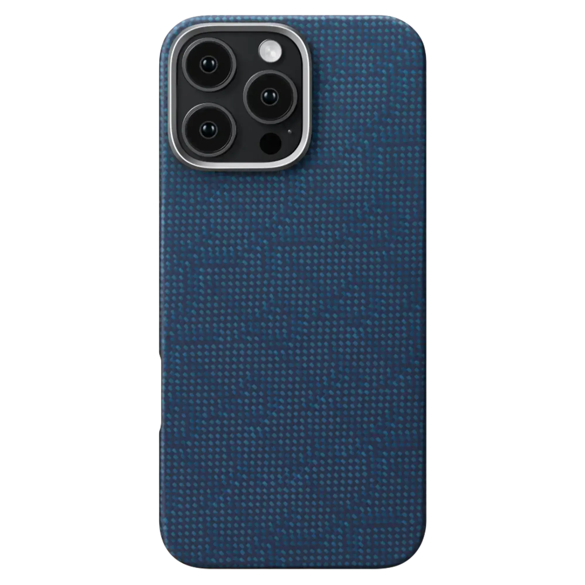Чохол Pitaka Tactile Woven Case Monogram for iPhone 16 Pro Max - Dark Blue (KI1603PTKP)