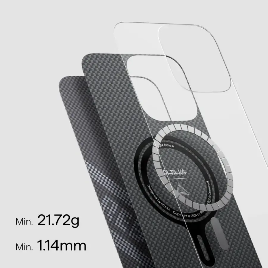 Чехол Pitaka Tactile Woven Case Re-TROS for iPhone 16 Pro Max - Rebuilding (KI1601RTRP)