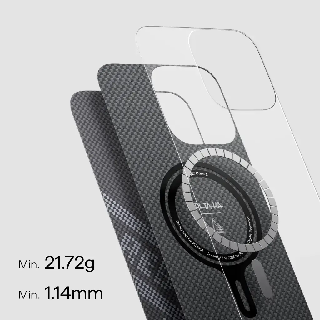 Чохол Pitaka Tactile Woven Case Re-TROS for iPhone 16 Pro - Rebuilding (KI1601RTR)
