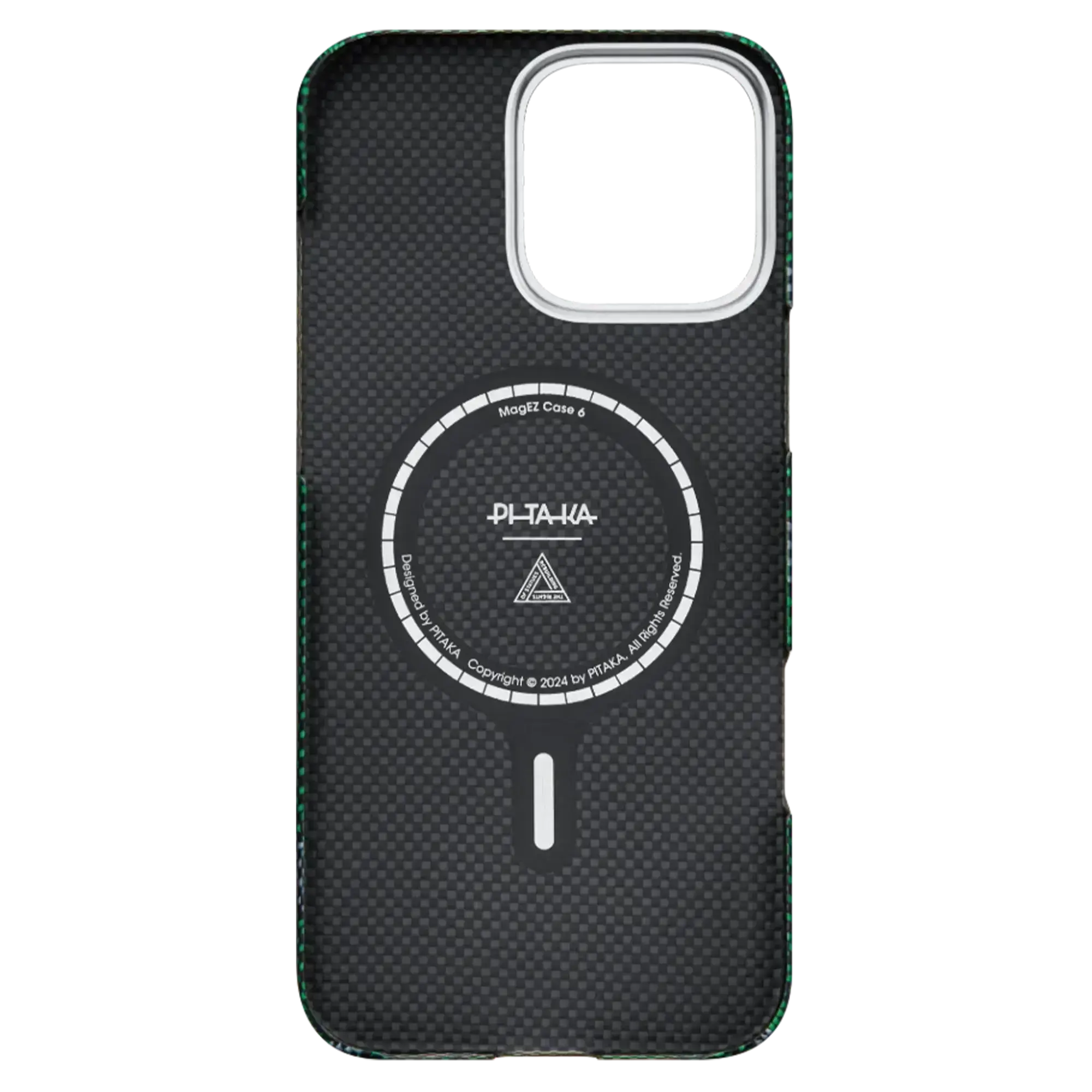 Чехол Pitaka Tactile Woven Case Re-TROS for iPhone 16 Pro - Refining (KI1602RTR)