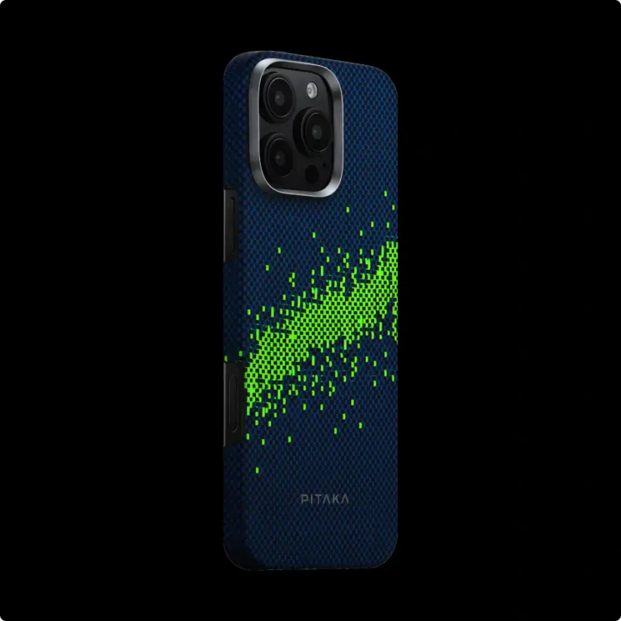 Чохол Pitaka Tactile Woven Case StarPeak Lumintex for iPhone 16 Pro Max - Milky Way Galaxy (KI1604PMYG)