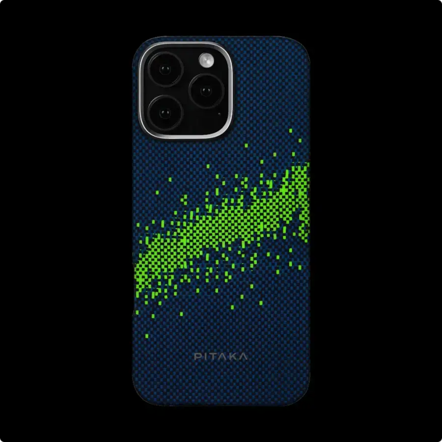 Чохол Pitaka Tactile Woven Case StarPeak Lumintex for iPhone 16 Pro Max - Milky Way Galaxy (KI1604PMYG)