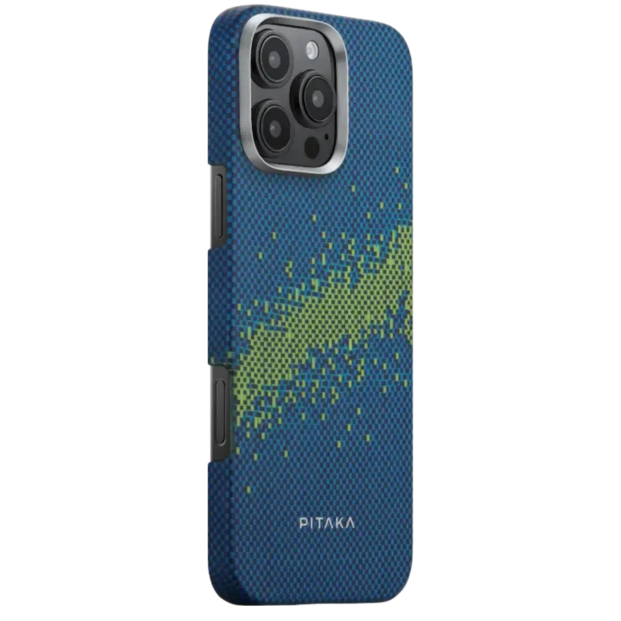 Чохол Pitaka Tactile Woven Case StarPeak Lumintex for iPhone 16 Pro - Milky Way Galaxy (KI1603PMYG)