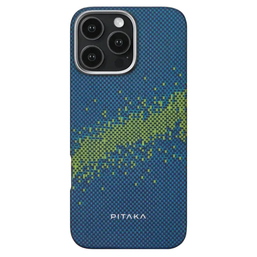 Чохол Pitaka Tactile Woven Case StarPeak Lumintex for iPhone 16 Pro - Milky Way Galaxy (KI1603PMYG)