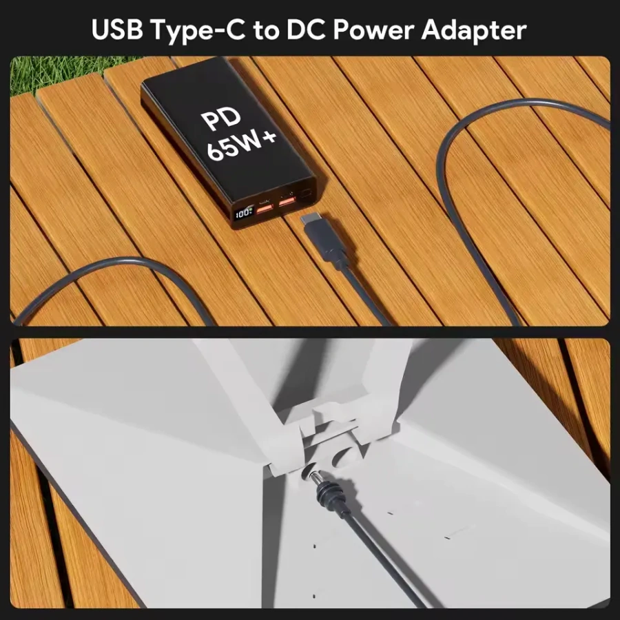 Кабель USB C to DC Power Cable 3 м для живлення Starlink Mini