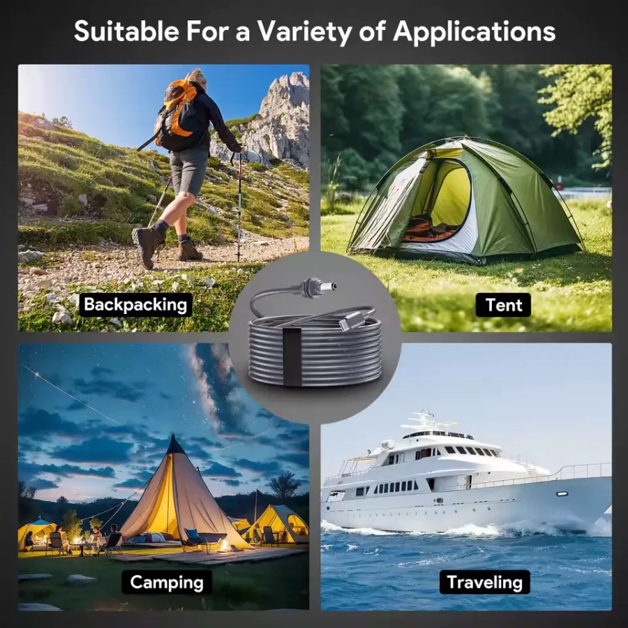 Кабель USB C to DC Power Cable 3 м для живлення Starlink Mini