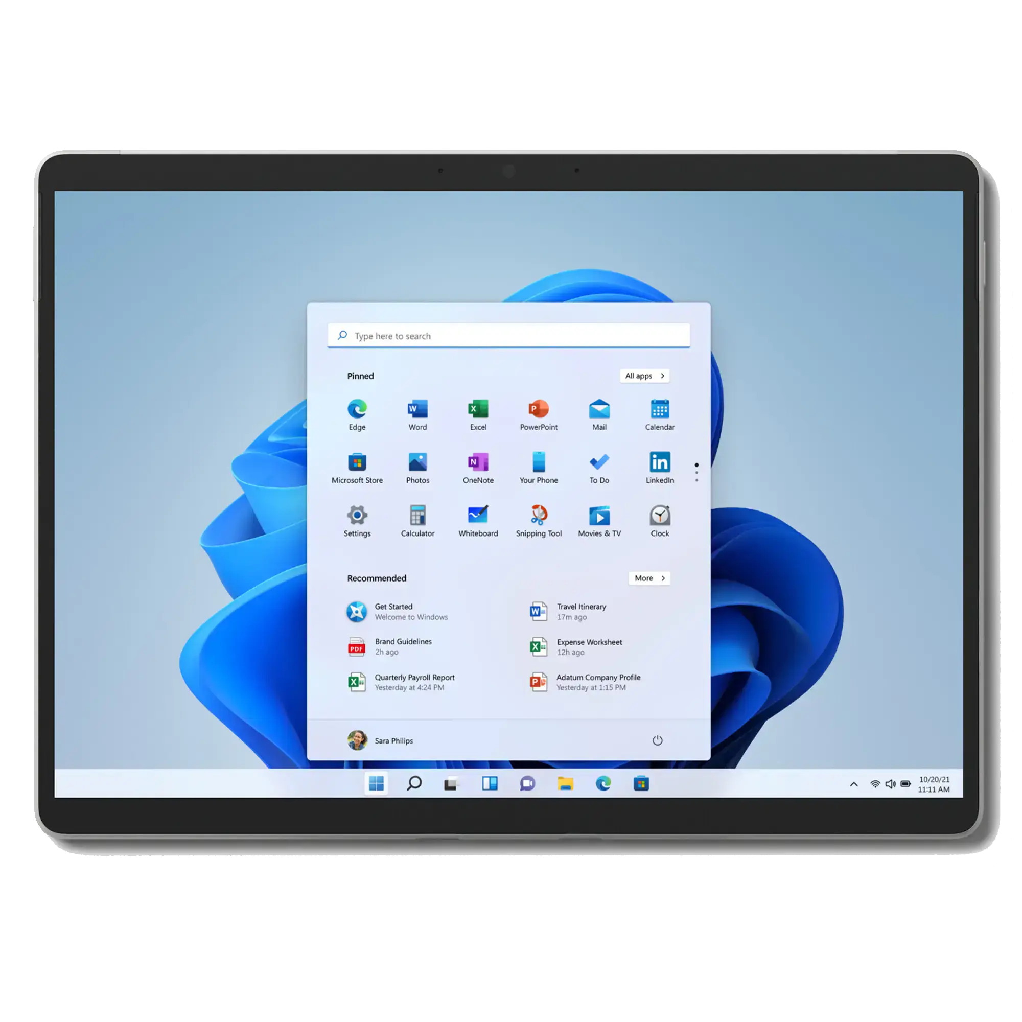 Планшет Microsoft Surface Pro 8 i5/16/256GB - Platinum (8PU-00035)