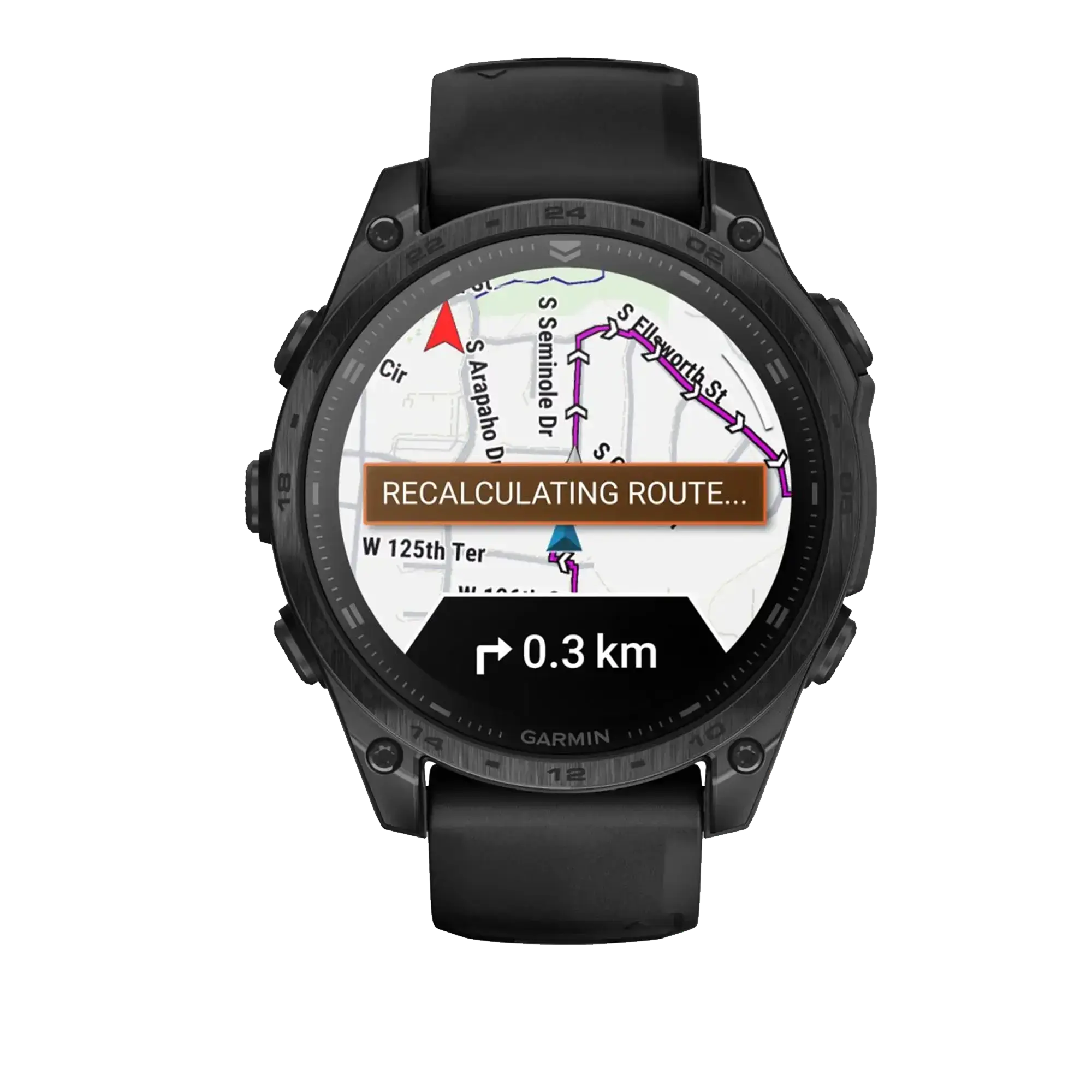 Смарт-годинник Garmin Tactix 8 47 mm AMOLED Includes Applied Ballistics Ultralight Solver (010-03405-01)