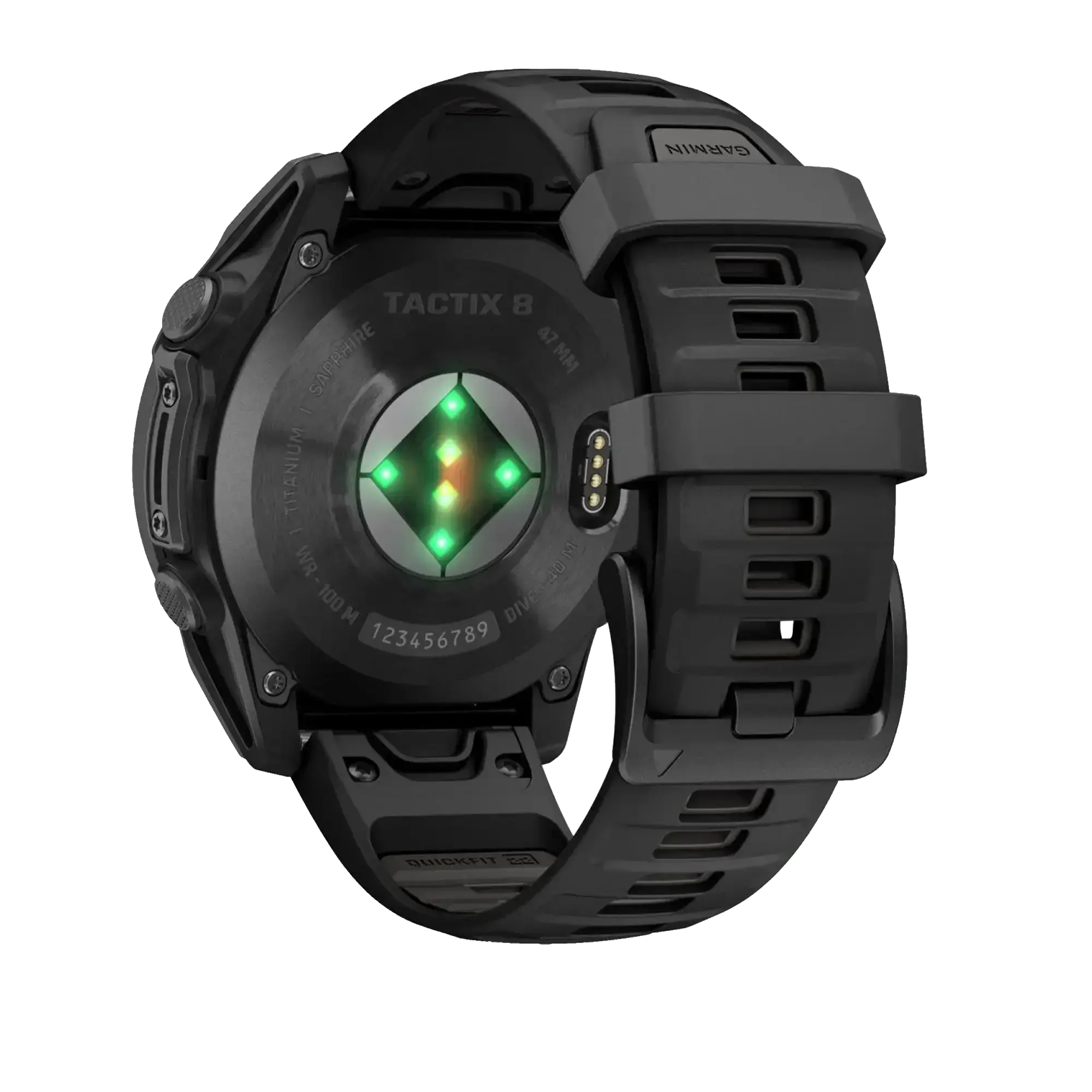 Смарт-годинник Garmin Tactix 8 47 mm AMOLED Includes Applied Ballistics Ultralight Solver (010-03405-01)