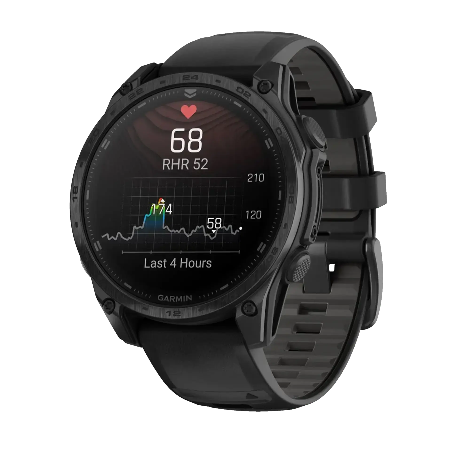 Смарт-годинник Garmin Tactix 8 47 mm AMOLED Includes Applied Ballistics Ultralight Solver (010-03405-01)