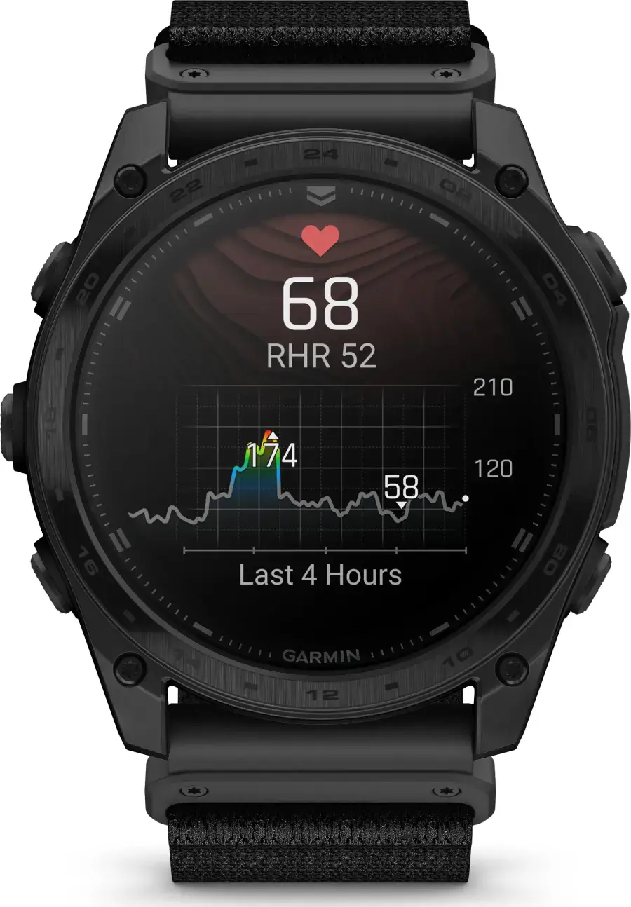 Смарт-годинник Garmin Tactix 8 51 mm AMOLED Includes Applied Ballistics Ultralight Solver (010-03406-01)