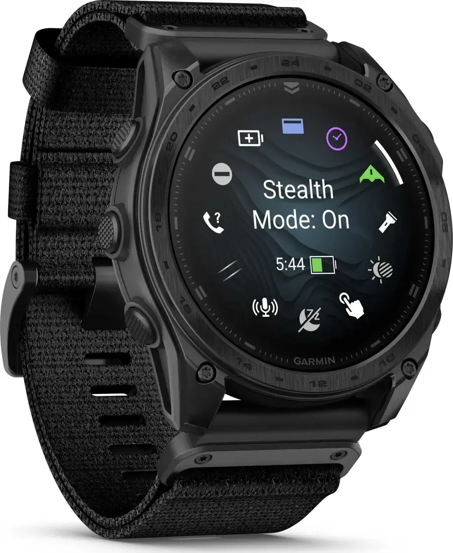 Смарт-годинник Garmin Tactix 8 51 mm AMOLED Includes Applied Ballistics Ultralight Solver (010-03406-01)