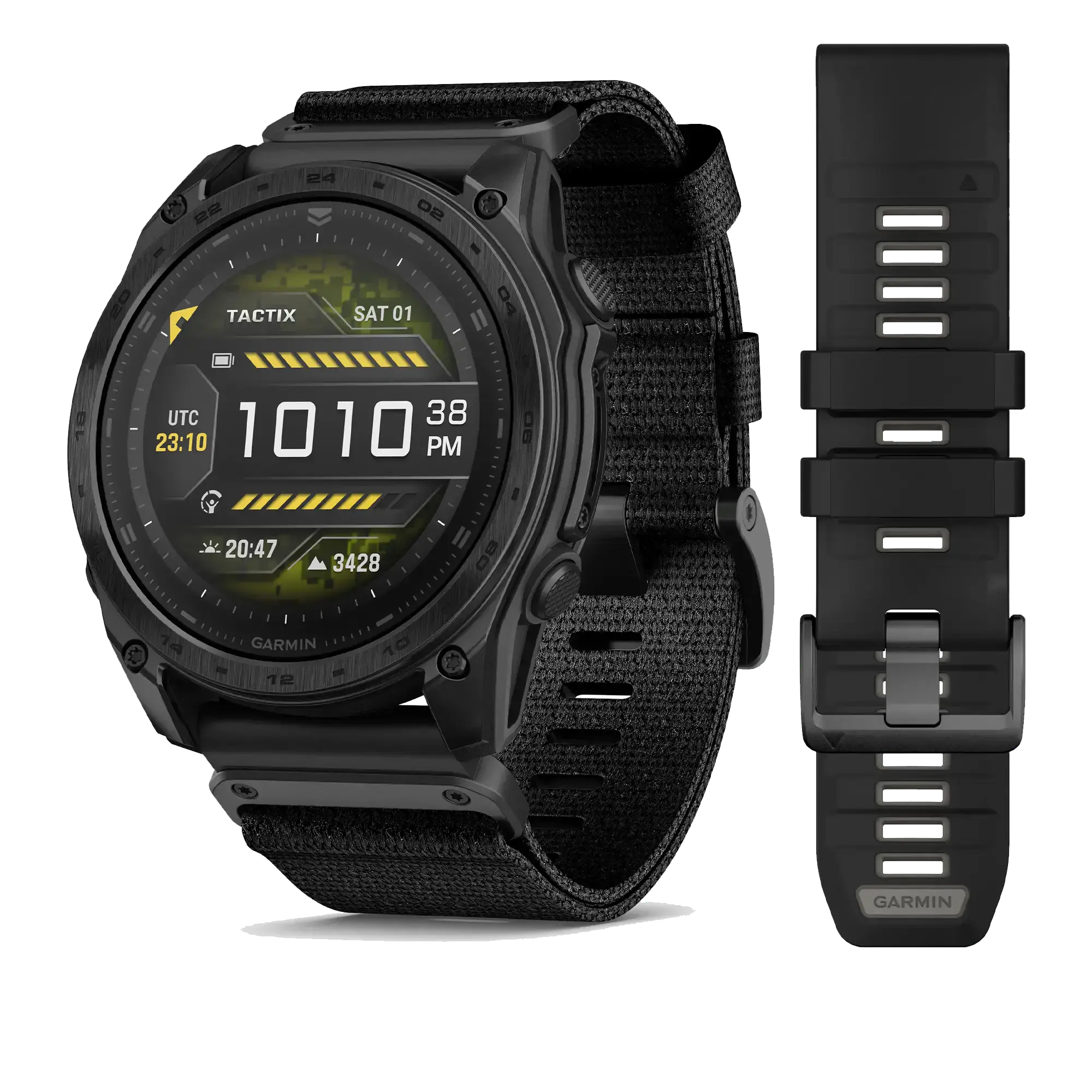 Смарт-часы Garmin Tactix 8 51 mm AMOLED Includes Applied Ballistics Ultralight Solver (010-03406-01)