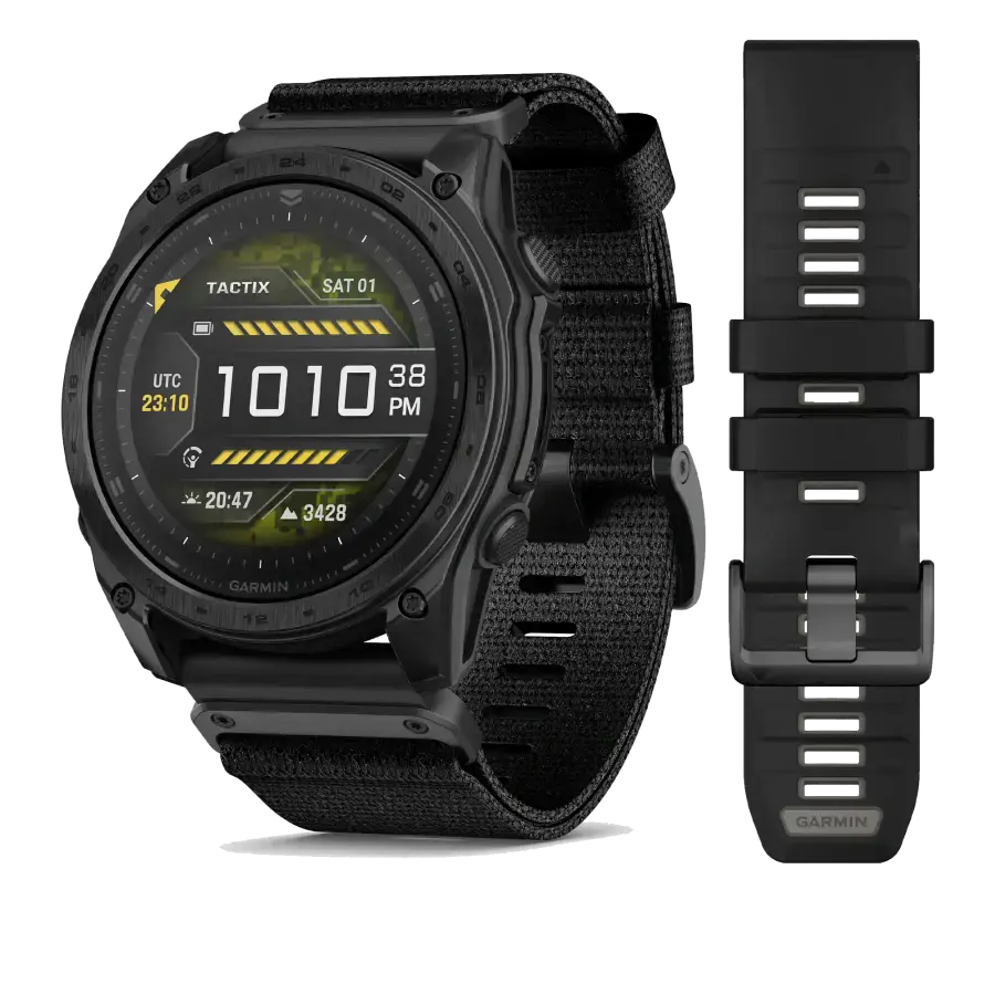 Смарт-годинник Garmin Tactix 8 51 mm AMOLED Includes Applied Ballistics Ultralight Solver (010-03406-01)