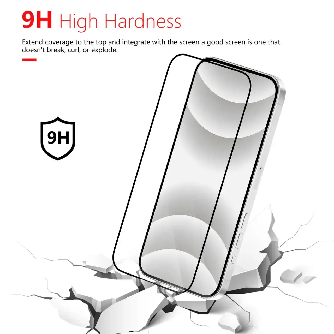 Захисне скло CASETORI Sample HD Anti Dust Glass для iPhone 16 Plus