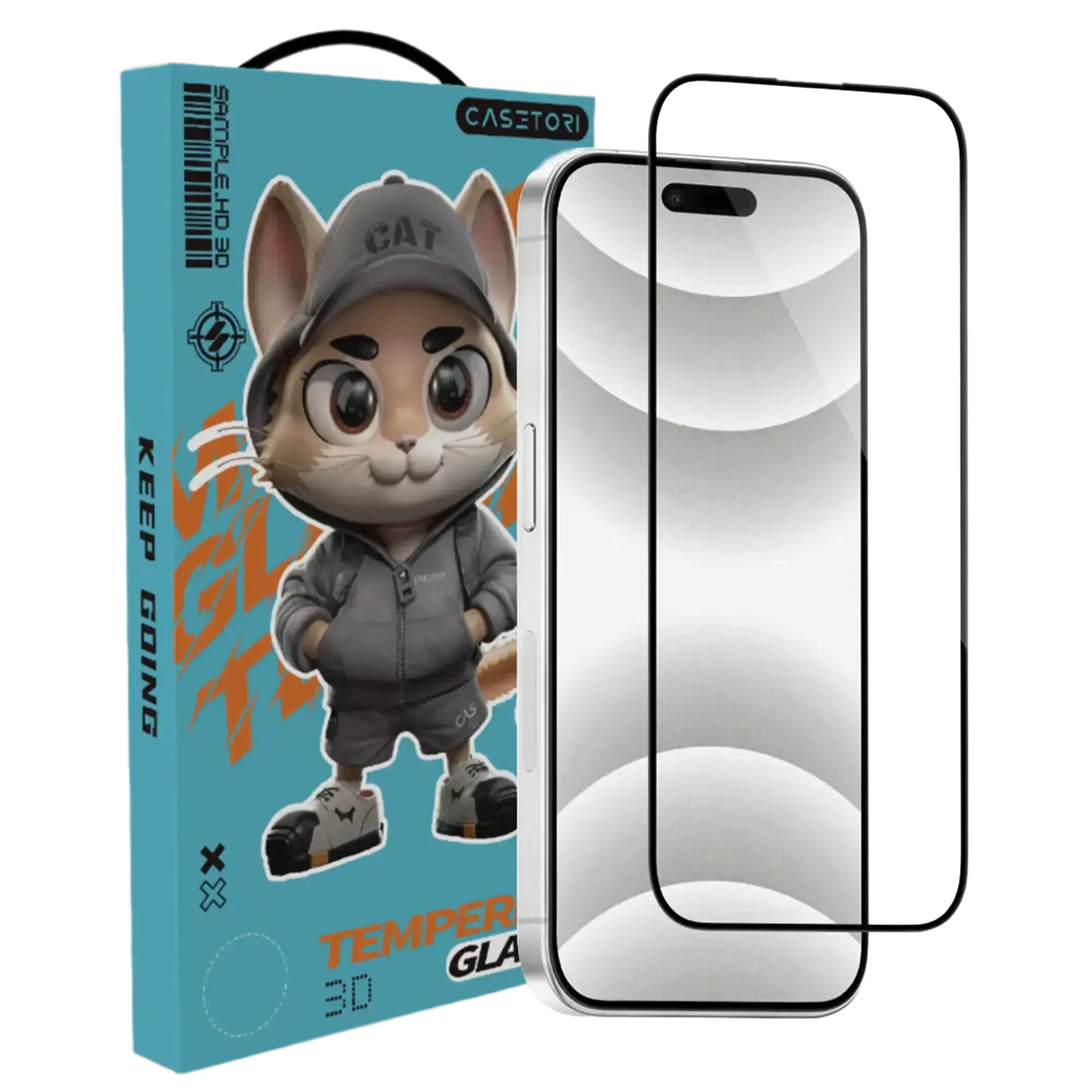 Захисне скло CASETORI Sample HD Anti Dust Glass для iPhone 16 Pro Max
