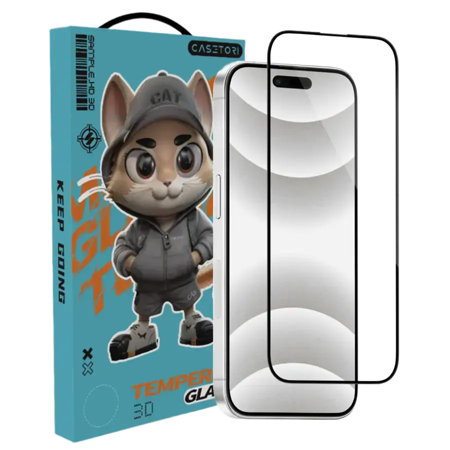 Защитное стекло CASETORI Sample HD Anti Dust Glass для iPhone 16 Pro