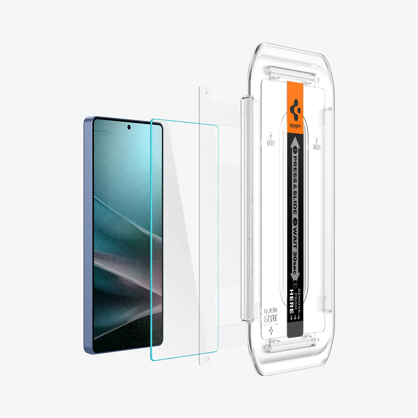 Защитное стекло Spigen для Samsung Galaxy S25 Ultra - EZ Fit GLAS.tR 1 шт - Clear (AGL09078)