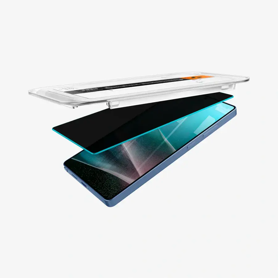 Защитное стекло Spigen для Samsung Galaxy S25 Ultra - EZ Fit GLAS.tR 1 шт - Privacy (AGL09221)