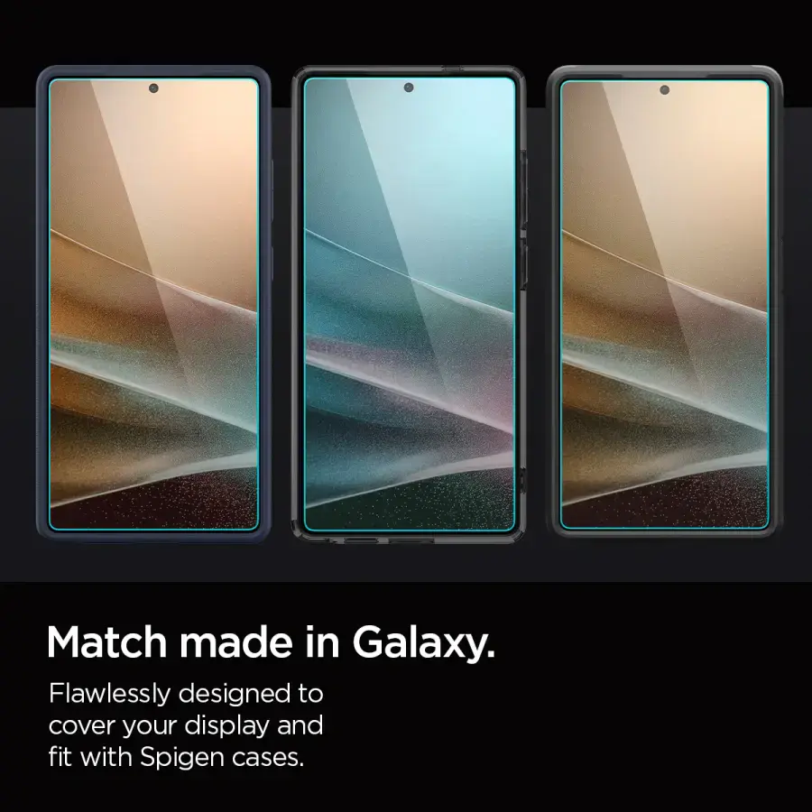 Защитное стекло Spigen для Samsung Galaxy S25 Ultra - EZ Fit GLAS.tR 2 шт - Privacy (AGL09221)