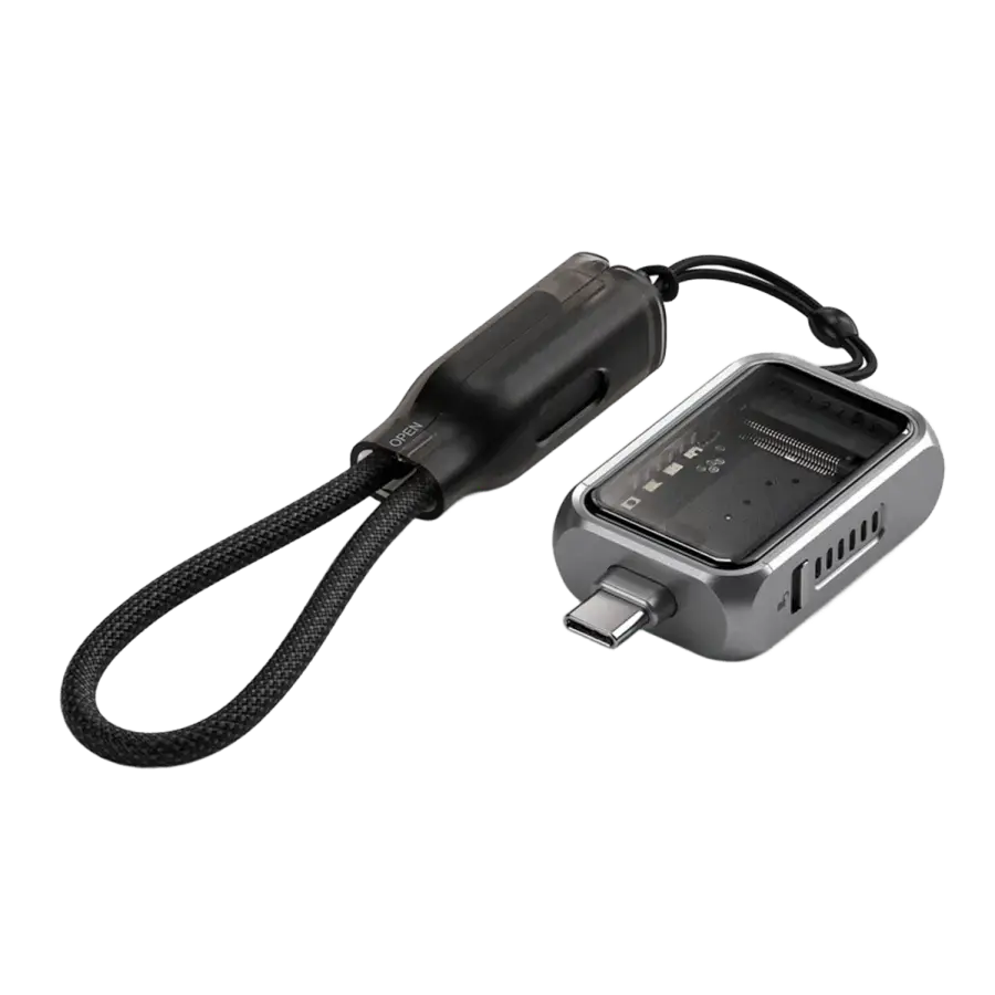 Адаптер для встановлення твердотільного накопичувача Satechi Mini NVMe SSD Enclosure - Space Grey (ST-E2230M)