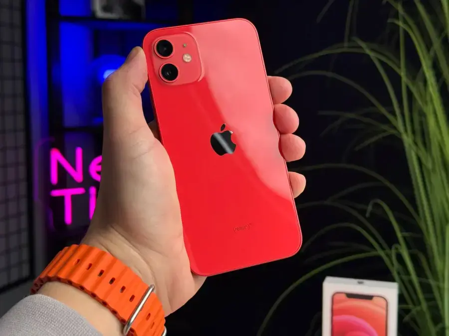 Б/У Apple iPhone 12 64GB (PRODUCT) RED (MGH83, MGJ73) - Состояние: хорошее | Аккумулятор: 100% | Комплектация: полный | Гарантия: 1 мес.