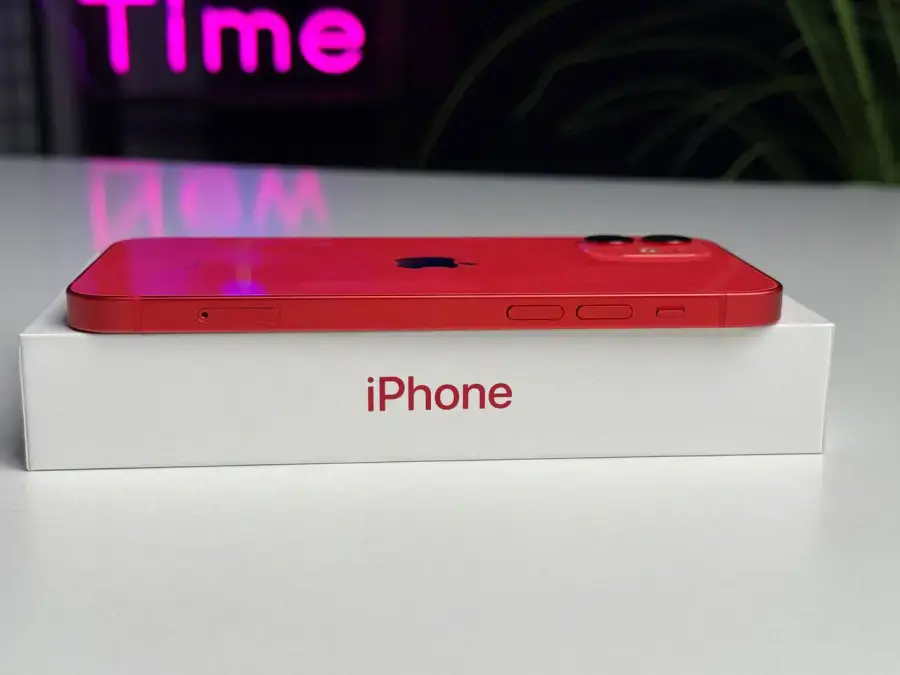 Б/У Apple iPhone 12 64GB (PRODUCT) RED (MGH83, MGJ73) - Состояние: хорошее | Аккумулятор: 100% | Комплектация: полный | Гарантия: 1 мес.