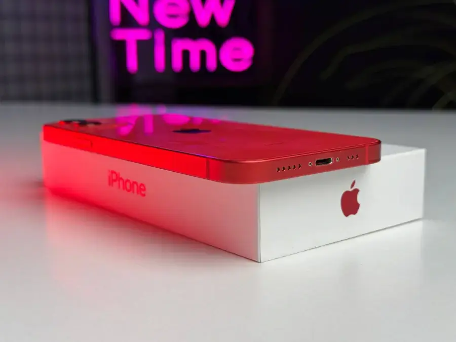 Б/У Apple iPhone 12 64GB (PRODUCT) RED (MGH83, MGJ73) - Состояние: хорошее | Аккумулятор: 100% | Комплектация: полный | Гарантия: 1 мес.