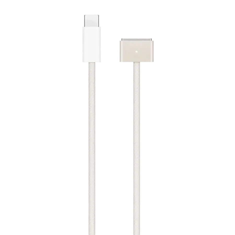 Магнітний кабель Apple USB-C to MagSafe 3 Cable 2 m - Starlight (MPL33, MW633)