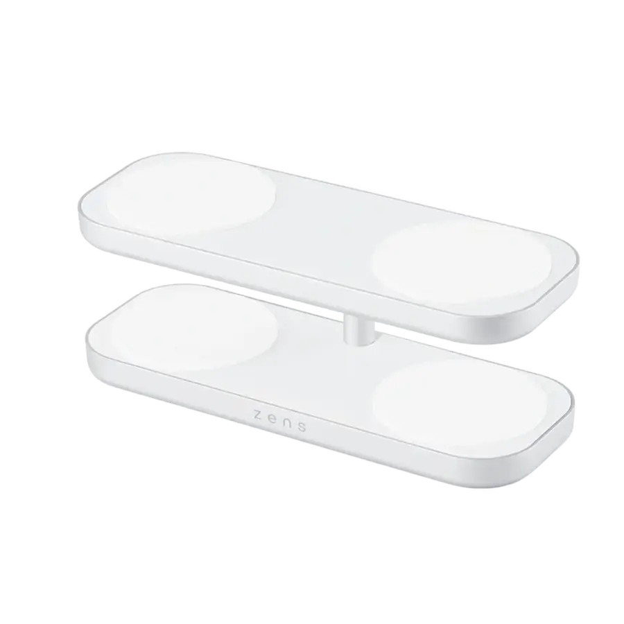 Бездротовий зарядний пристрій Zens Quattro Pro 4 - White (ZEQC01W/00)
