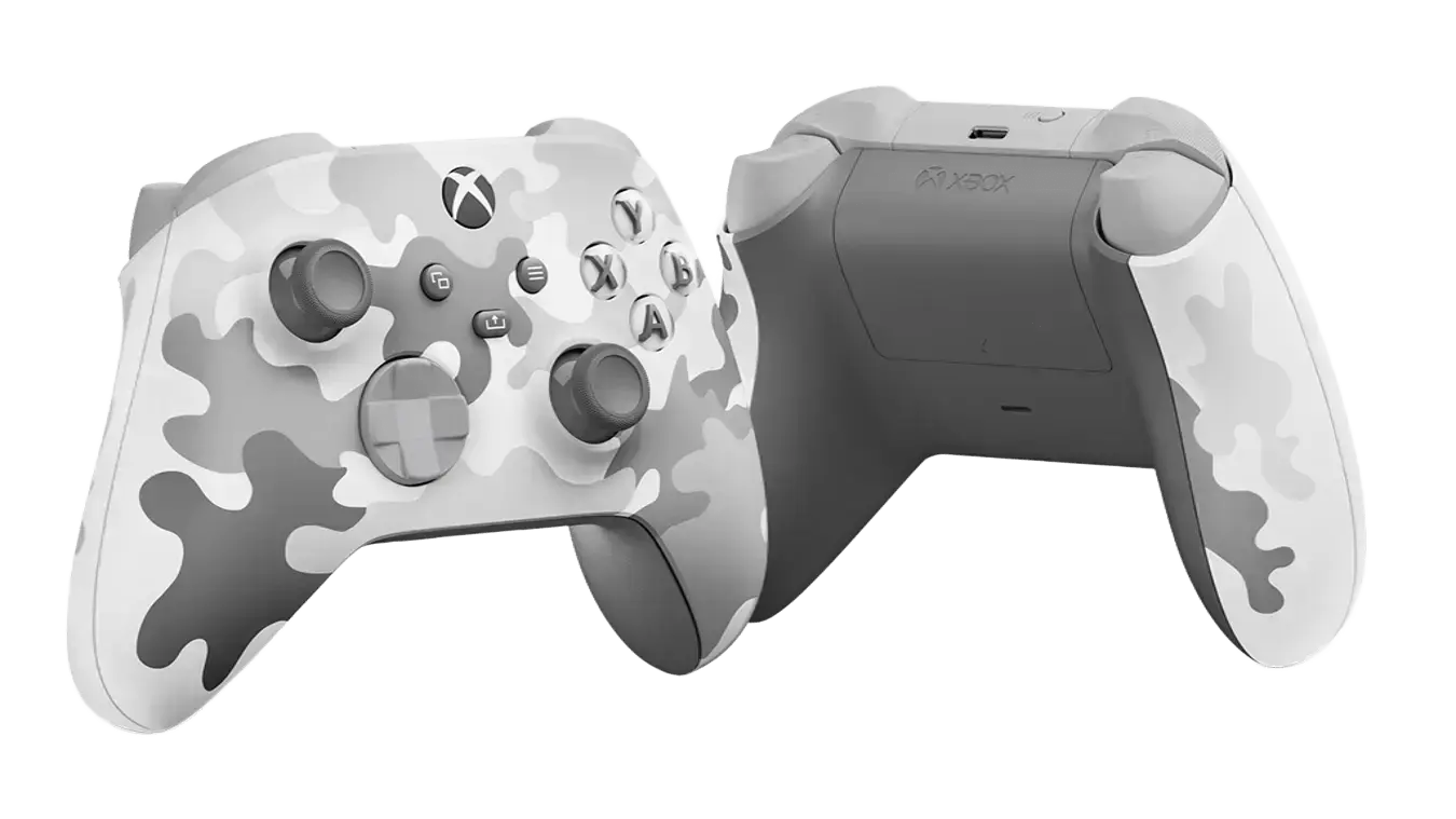 Бездротовий геймпад Microsoft Xbox Series X | S Wireless Controller - Arctic Camo Special Edition (QAU-00139, QAU-00133)