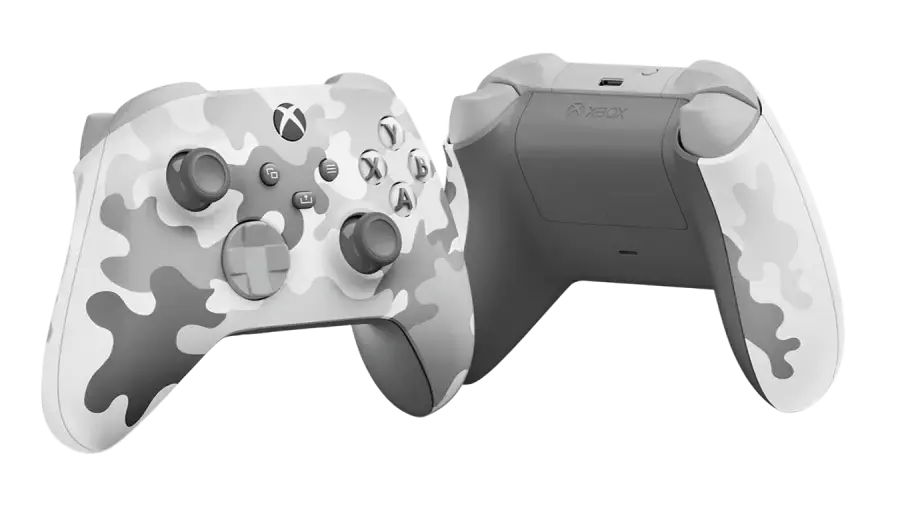 Бездротовий геймпад Microsoft Xbox Series X | S Wireless Controller - Arctic Camo Special Edition (QAU-00139, QAU-00133)
