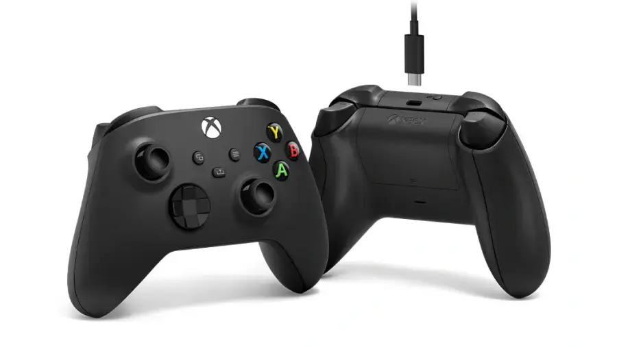 Бездротовий геймпад Microsoft Xbox Series X | S Wireless Controller - Carbon Black + USB Cable (XOA-0010, 1V8-00001, 1V8-00002)
