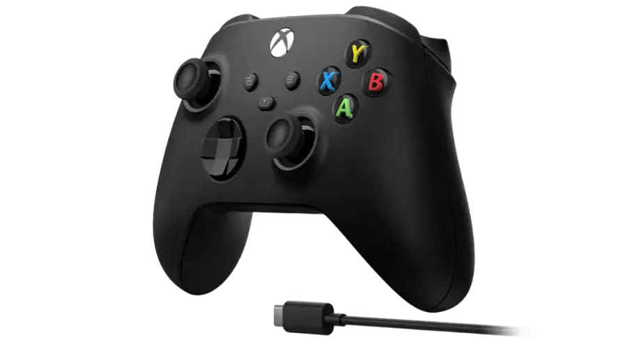 Бездротовий геймпад Microsoft Xbox Series X | S Wireless Controller - Carbon Black + USB Cable (XOA-0010, 1V8-00001, 1V8-00002)