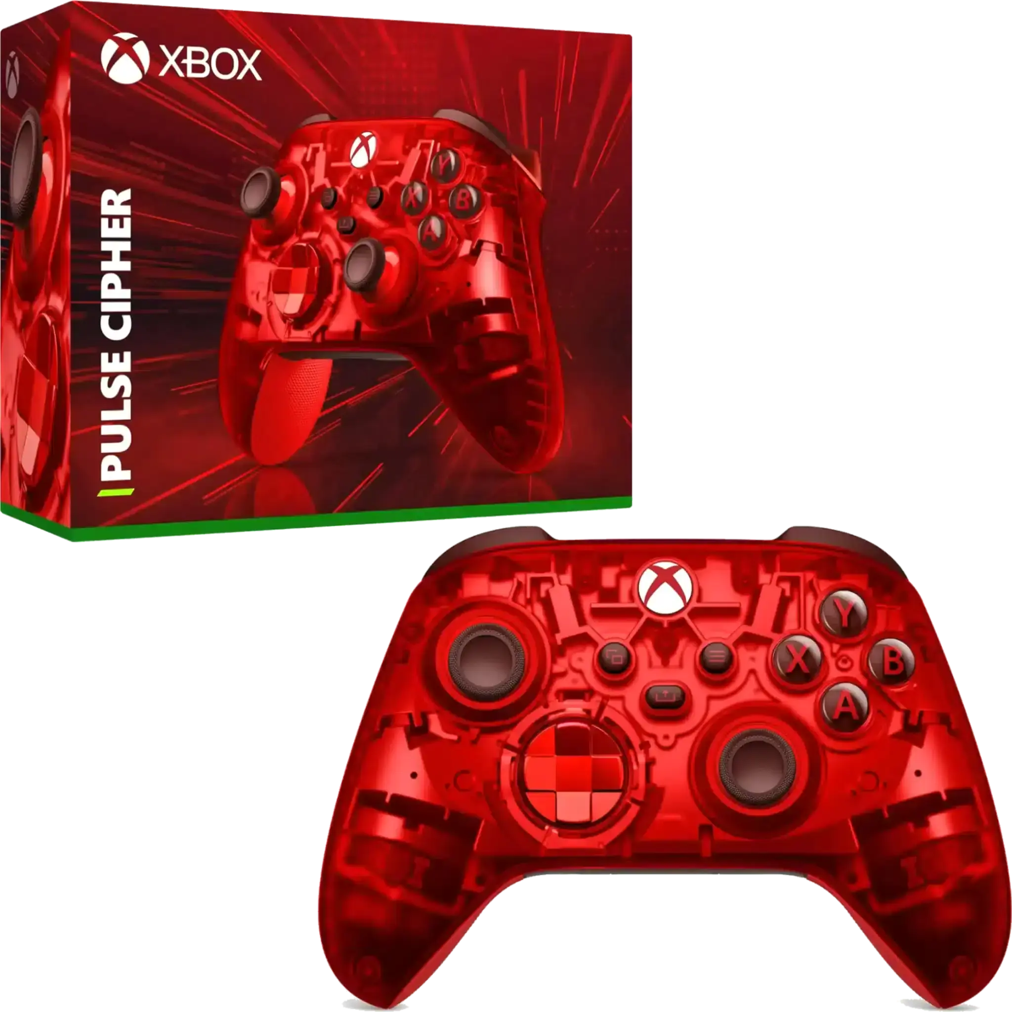 Беспроводной геймпад Microsoft Xbox Series X | S Wireless Controller - Pulse Cipher Special Edition (QAU-00164)