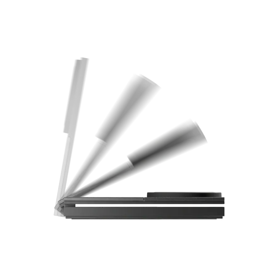 Беспроводное зарядное устройство для Native Union Rise 2-in-1 Qi2 Wireless Charger - Black (RS-2IN1-BLK)