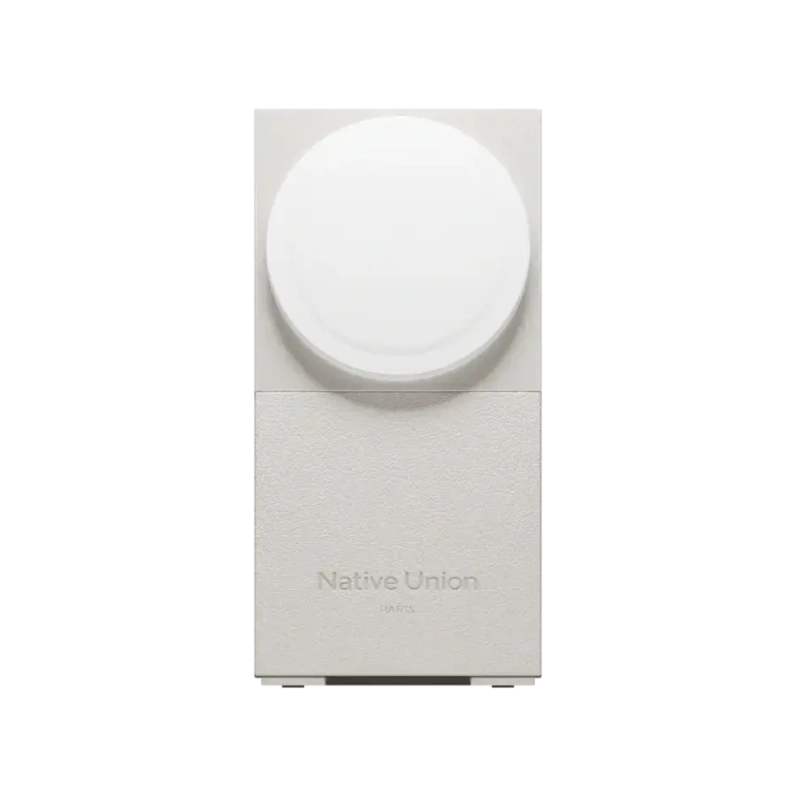 Беспроводное зарядное устройство для Native Union Rise 2-in-1 Qi2 Wireless Charger - Sandstone (RS-2IN1-SAN)